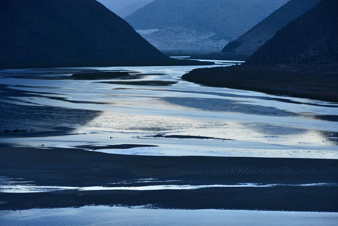 Desembocadura río Limarí. PN Bosque de Fray Jorge